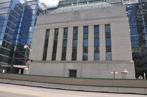 The Bank of Canada head office building in Ottawa