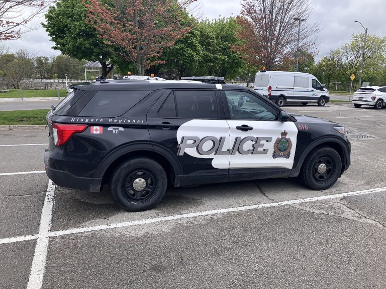 A Niagara Regional Police Service vehicle
