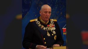 King Harald V of Norway, photographed in 2021