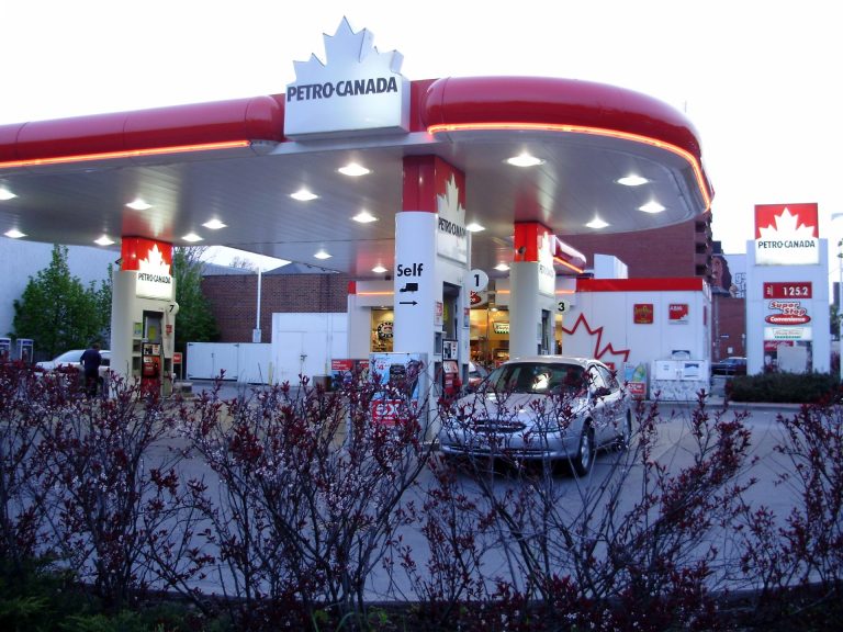 A Petro-Canada gas station in Toronto