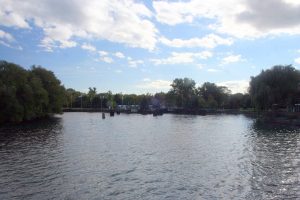 The Centre Island ferry terminal on the Toronto Islands