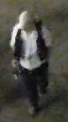 Security camera image of a suspect sought by Toronto police in a break-in at a Toronto Island restaurant.