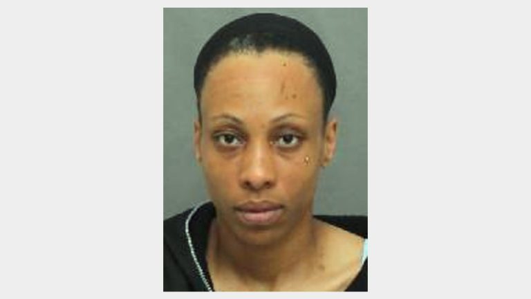 Police handout image of a woman wanted in a dog attack investigation